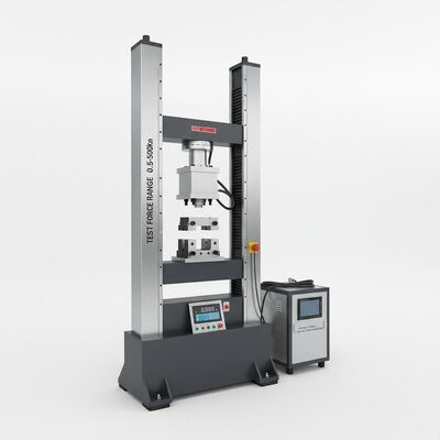 Spanningstestmachine met 0,5-500kN testkrachtbereik, 0,001 mm nauwkeurigheid en computergebaseerd gegevensverwervingssysteem