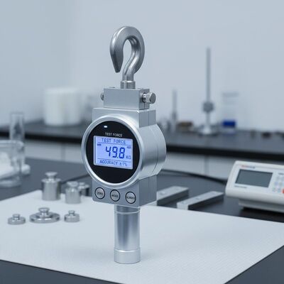 50 kg capaciteitsspanningstestmachine met ±1% nauwkeurigheid van de testkracht en meting van de verplaatsing van 0,001 mm voor nauwkeurige treksterkte