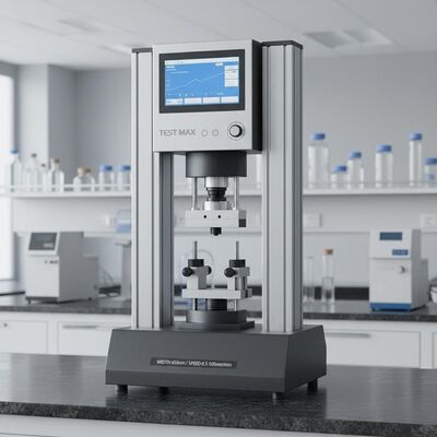 650 mm testbreedte spanningstestmachine met 0,5-500 mm/min snelheidsbereik en LCD-display systeem